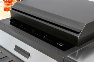 Airforce E-Cook 150cm BBQ Luxury Outdoor Cooking with a 58cm Teppanyaki Induction Hob - Devine Distribution Ltd