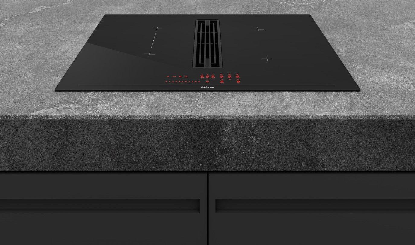 Airforce Innova Artis Plus 72cm Central Venting Induction Hob with On ...