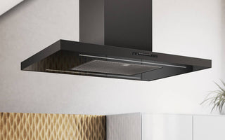 Airforce F200 Black 90cm Island Hood - Devine Distribution Ltd