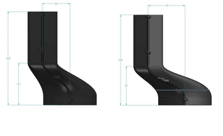 Airforce KRASP001 Air outlet modification for Aspira Slim Downdraft Induction Hobs - Devine Distribution Ltd