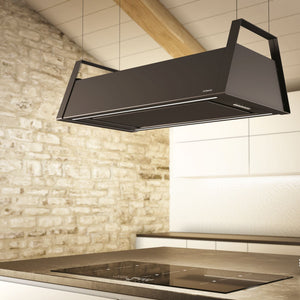 Airforce TATA 90cm Island touch control cooker hood in anthracite finish