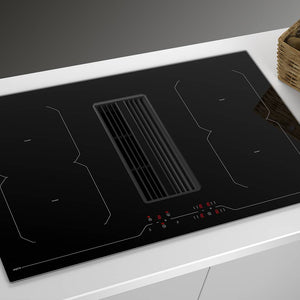 Airforce Centrale Essence 86cm Induction Hob with Central Downdraft and Touch control