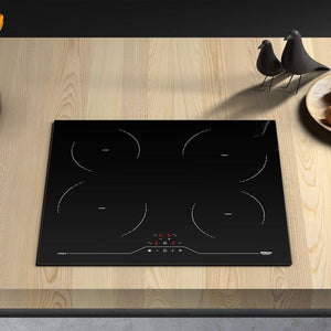 Airforce Integra 60-4 59cm 4 zone Induction hob with touch control