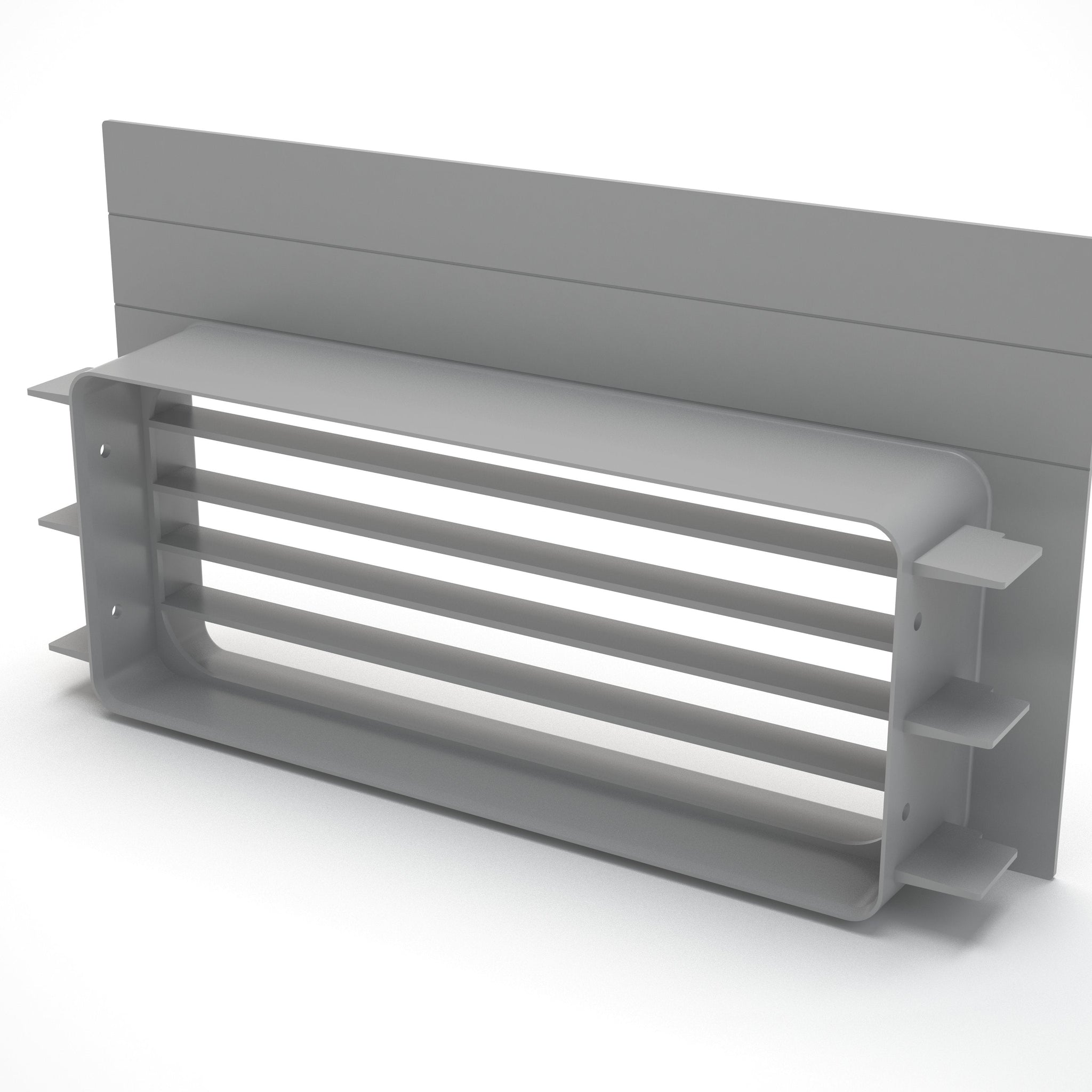 Airforce KRASP003 Kitchen Plinth Grid Kit For Recirculating Installation Rear Profile