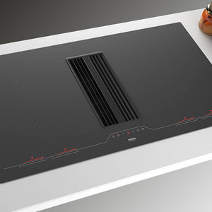 Airforce Aspira Centrale G5 On-Board 90cm Induction Hob with Downdraft Extractor - Black