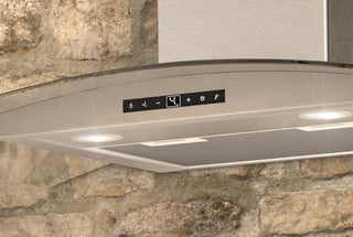 Airforce F39 TSE 90cm Wall Mounted Designer Cooker Hood Lighting Image 