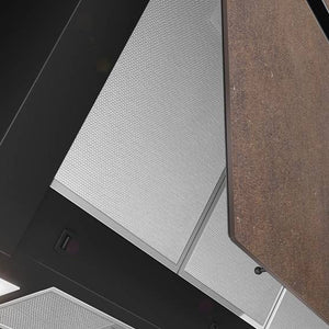Airforce Gres V16 60cm Flat Wall Mounted Cooker Hood Brown Oxide Stone - Large 2